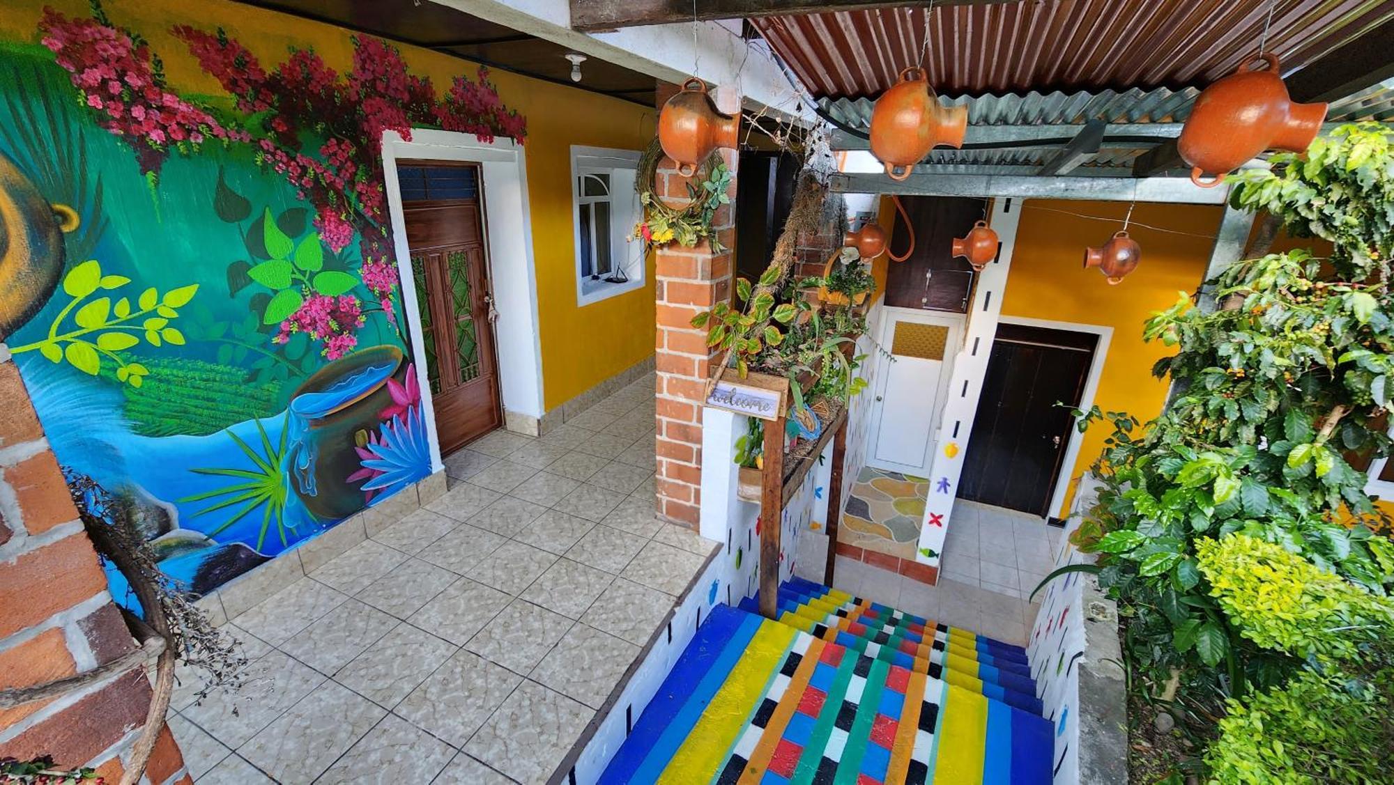 Posada Woochooch San Juan La Laguna Bagian luar foto